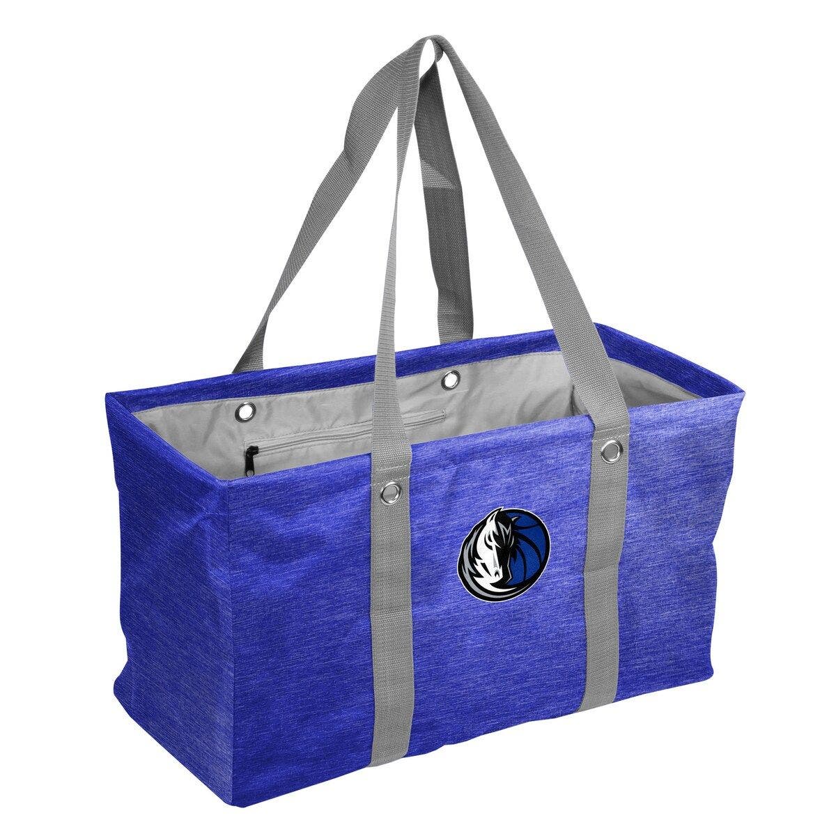 Dallas Mavericks Crosshatch Picnic Caddy Tote Bag, Main, color, Black