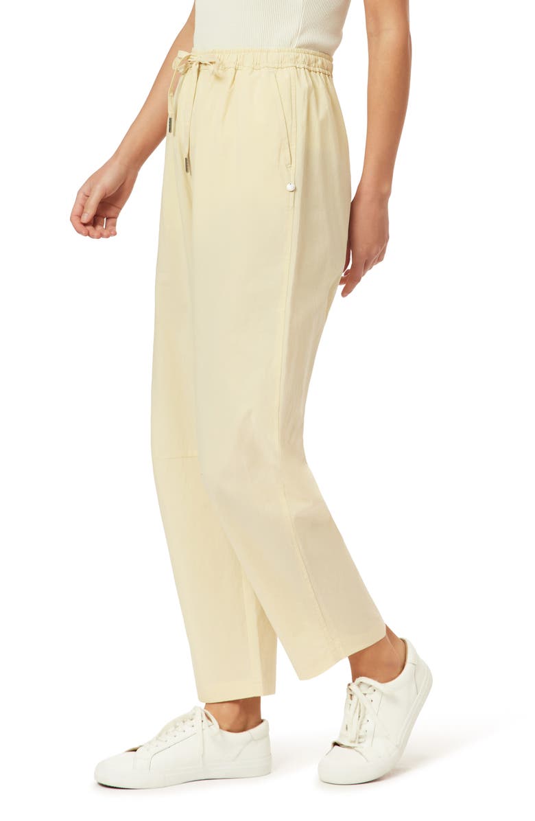 Scotch & Soda Barrel Leg Cotton Drawstring Pants, Alternate, color, Chino Green