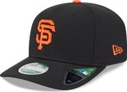 New Era Men's New Era Black San Francisco Giants Player Replica 9SEVENTY Adjustable Hat