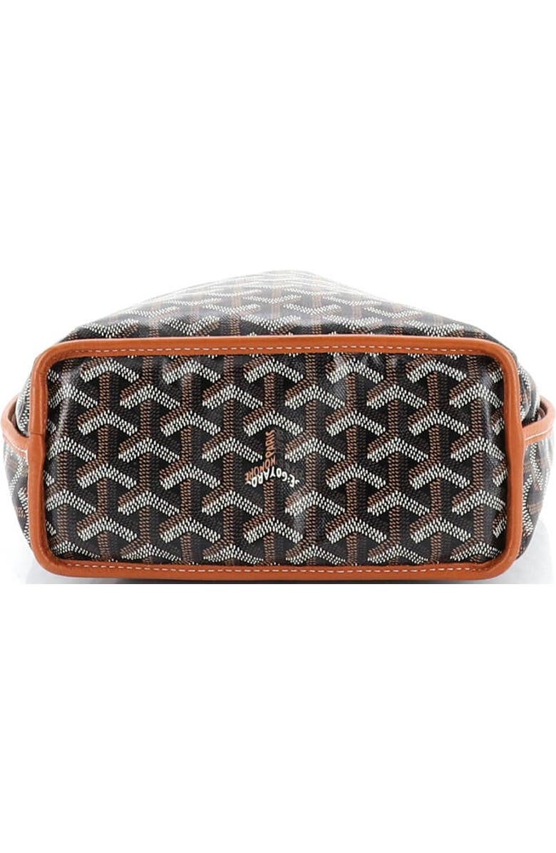 Pre-Owned Goyard Anjou Reversible Tote Coated Canvas Mini, Alternate, color, Brown