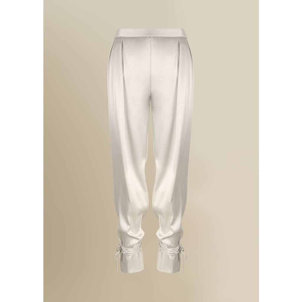 Contessa Mills Mane Shiny Triacetate Loose-fitting Pants In Multi
