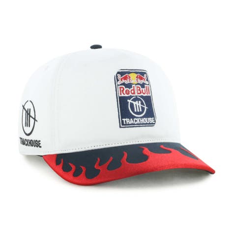 Men's '47 White/Red Shane van Gisbergen Flame Hitch Adjustable Hat