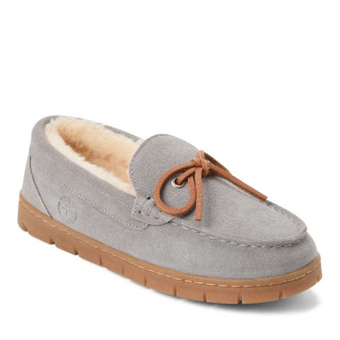 Genuine Suede Core 1 Eye Moc Slippers