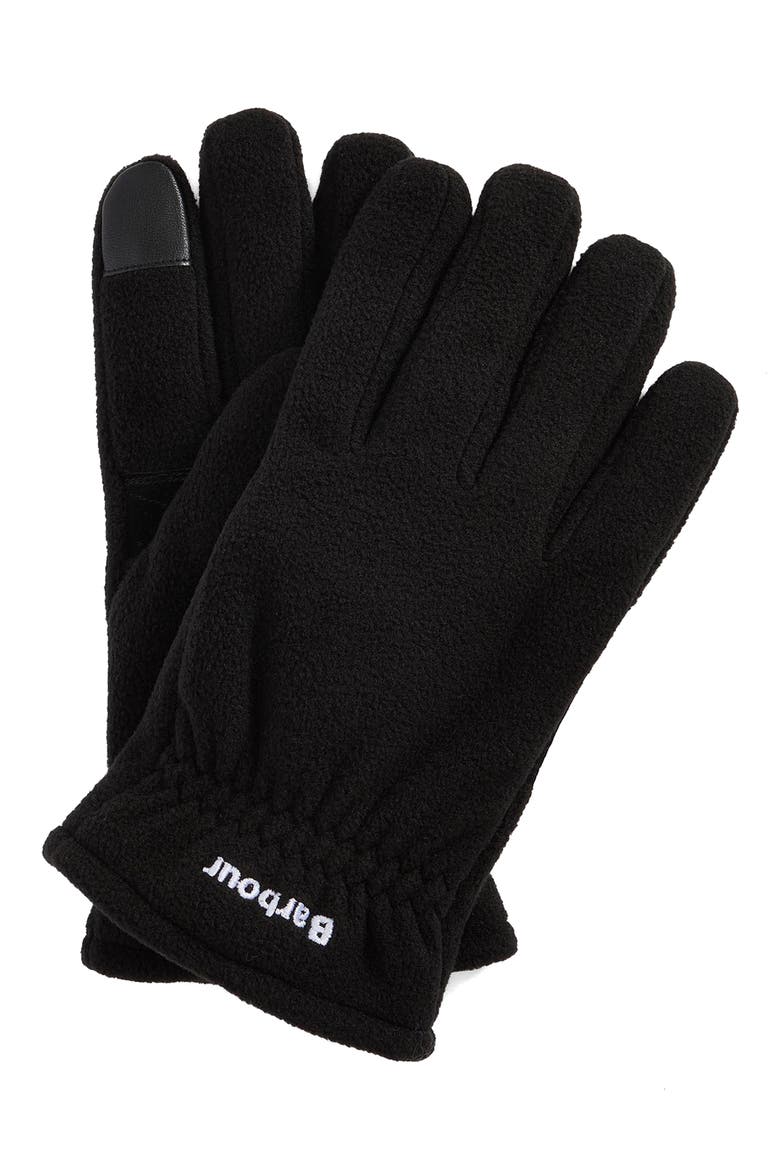 Coalford Fleece Gloves, Main, color, BLACK