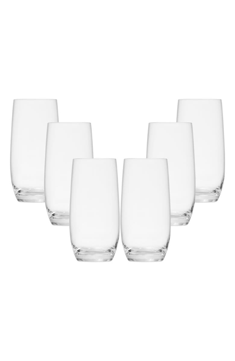 Schott Zwiesel Banquet Set of 6 Cocktail Glasses, Main, color, Clear