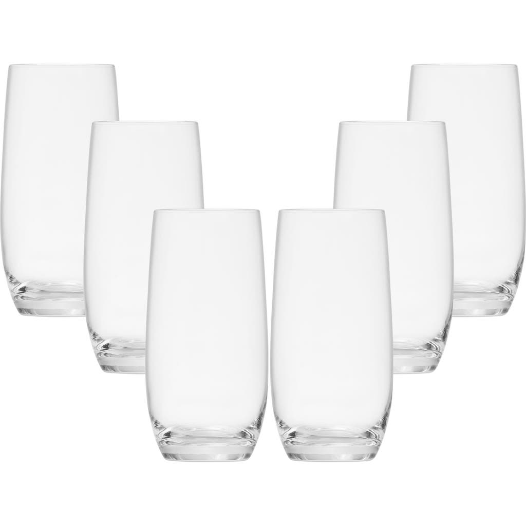 Schott Zwiesel Banquet Set Of 6 Cocktail Glasses In Transparent