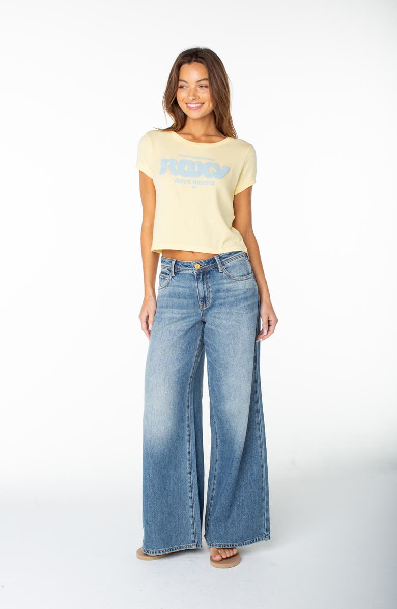 Roxy Wave Riders Club Graphic Crop T-Shirt, Alternate, color,
