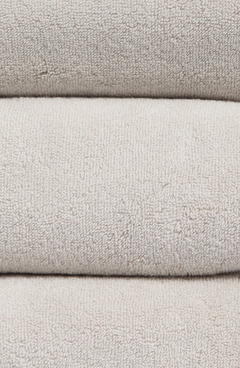 Nordstrom Organic Hydrocotton Set of 4 Bath Towels $140 Value, Alternate, color, Grey Vapor
