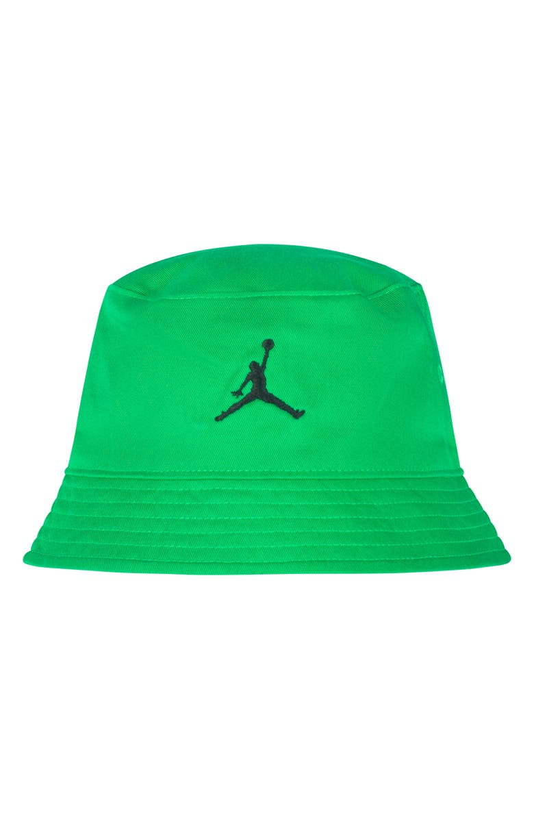 Jordan Kids' Jordan Bucket Hat, Main, color, Lucky Green
