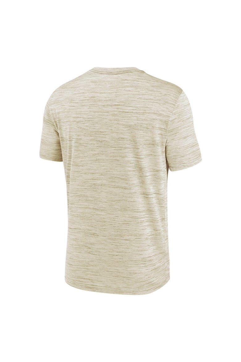 Men's Nike Cream Los Angeles Angels City Connect Velocity Practice Performance T-Shirt, Alternate, color, Cream