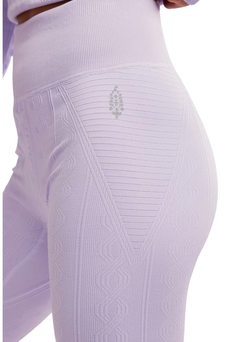 Run Around Seamless High Waist Leggings, Alternate, color, IRIS COMBO