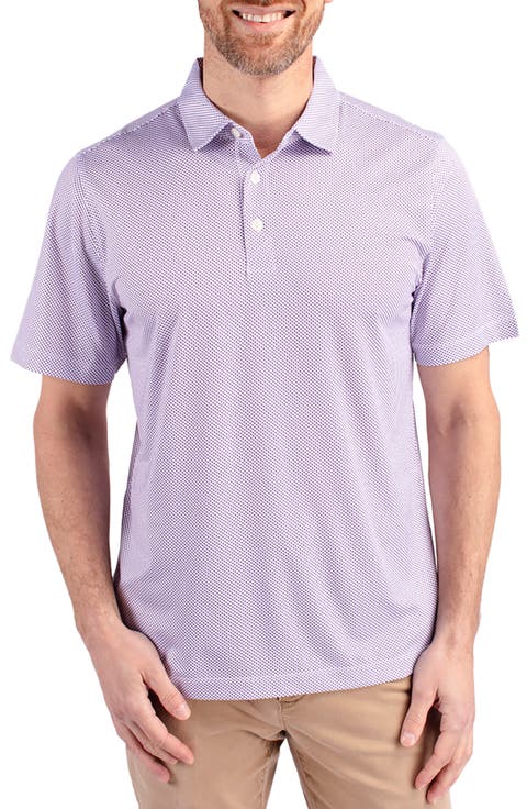 Pike Symmetry Print Recycled Blend Polo