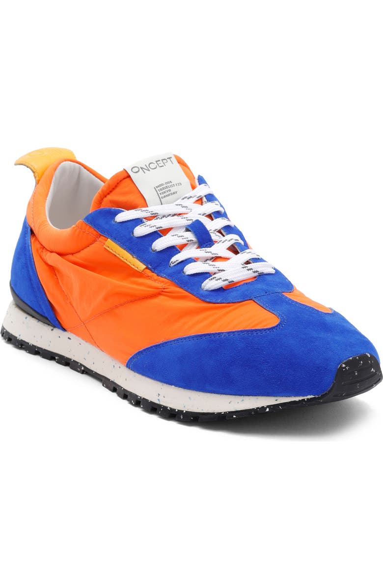 Oncept Tokyo Gameday Sneaker, Main, color, Blue - Orange