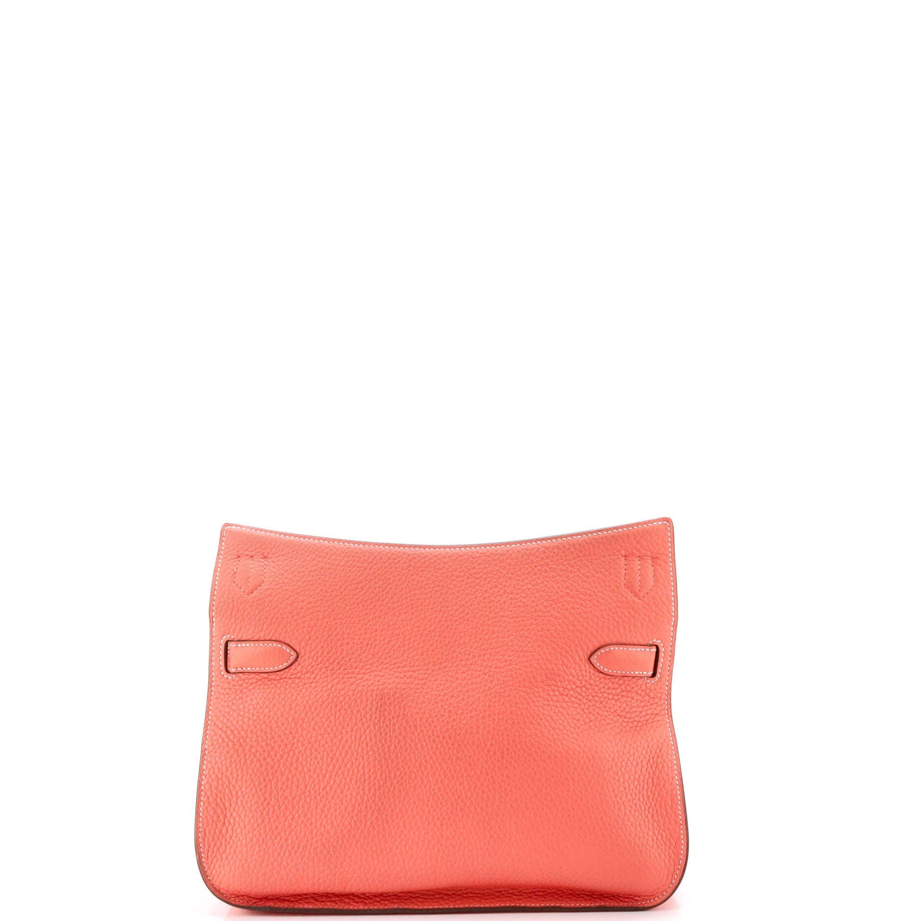 Pre-Owned Hermes Jypsiere Bag Clemence 28, Alternate, color, Crevette