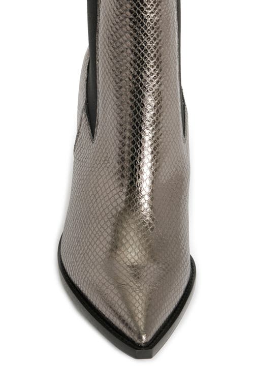 Allsaints Ria Wedge Chelsea Boot In Gray
