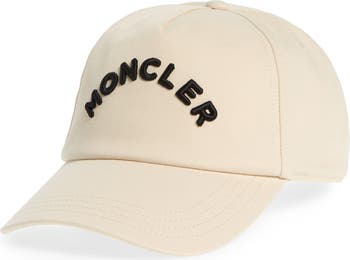 Moncler Embroidered Logo Gabardine Baseball Cap | Nordstrom