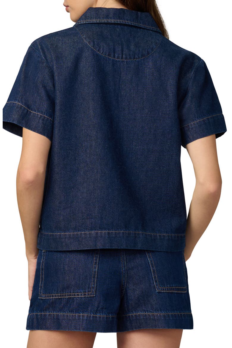 The Lillian Denim Shirt, Alternate, color, HONOR