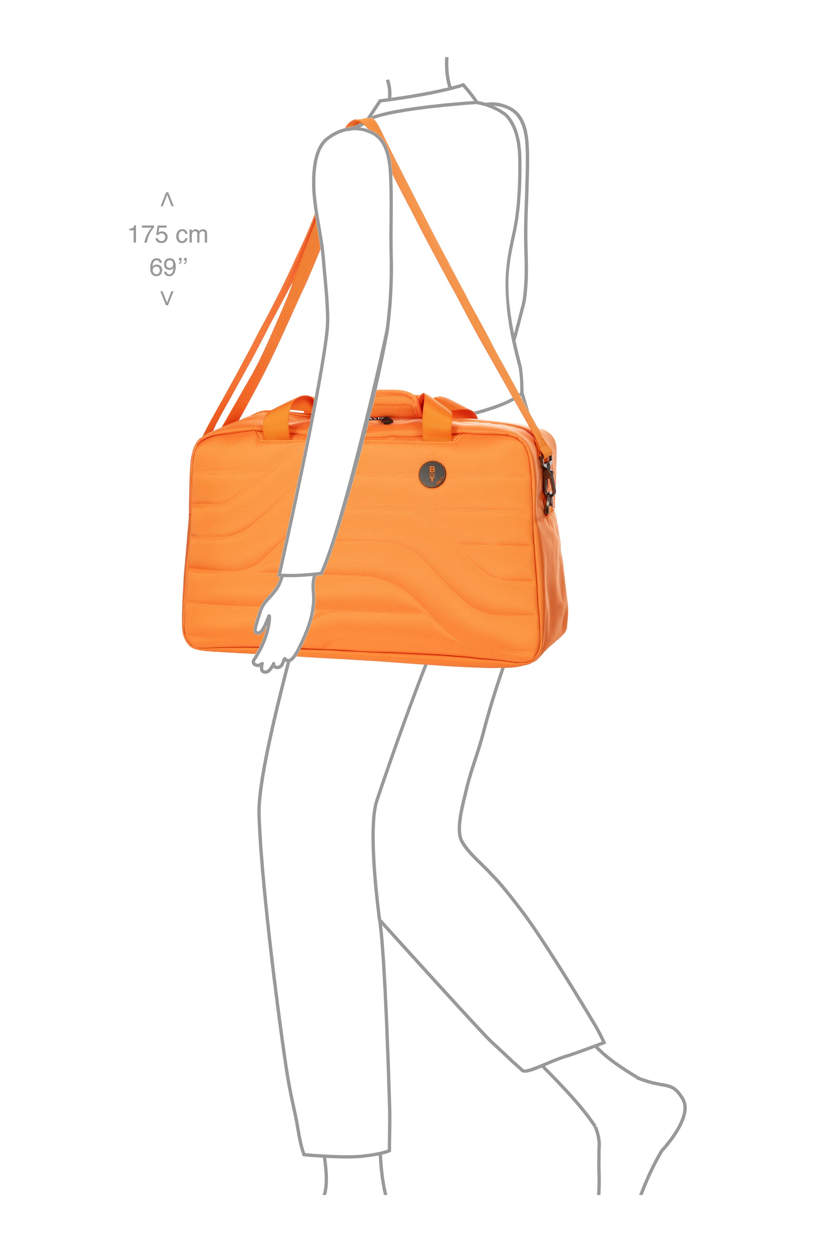 B|Y Ulisse 18" Duffle, Alternate, color, ORANGE