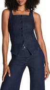 SPANX® Cotton Blend Denim Top