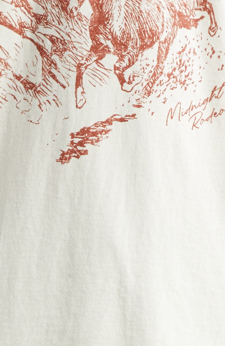 MIDNIGHT RODEO Riders Graphic T-Shirt, Alternate, color, Cream