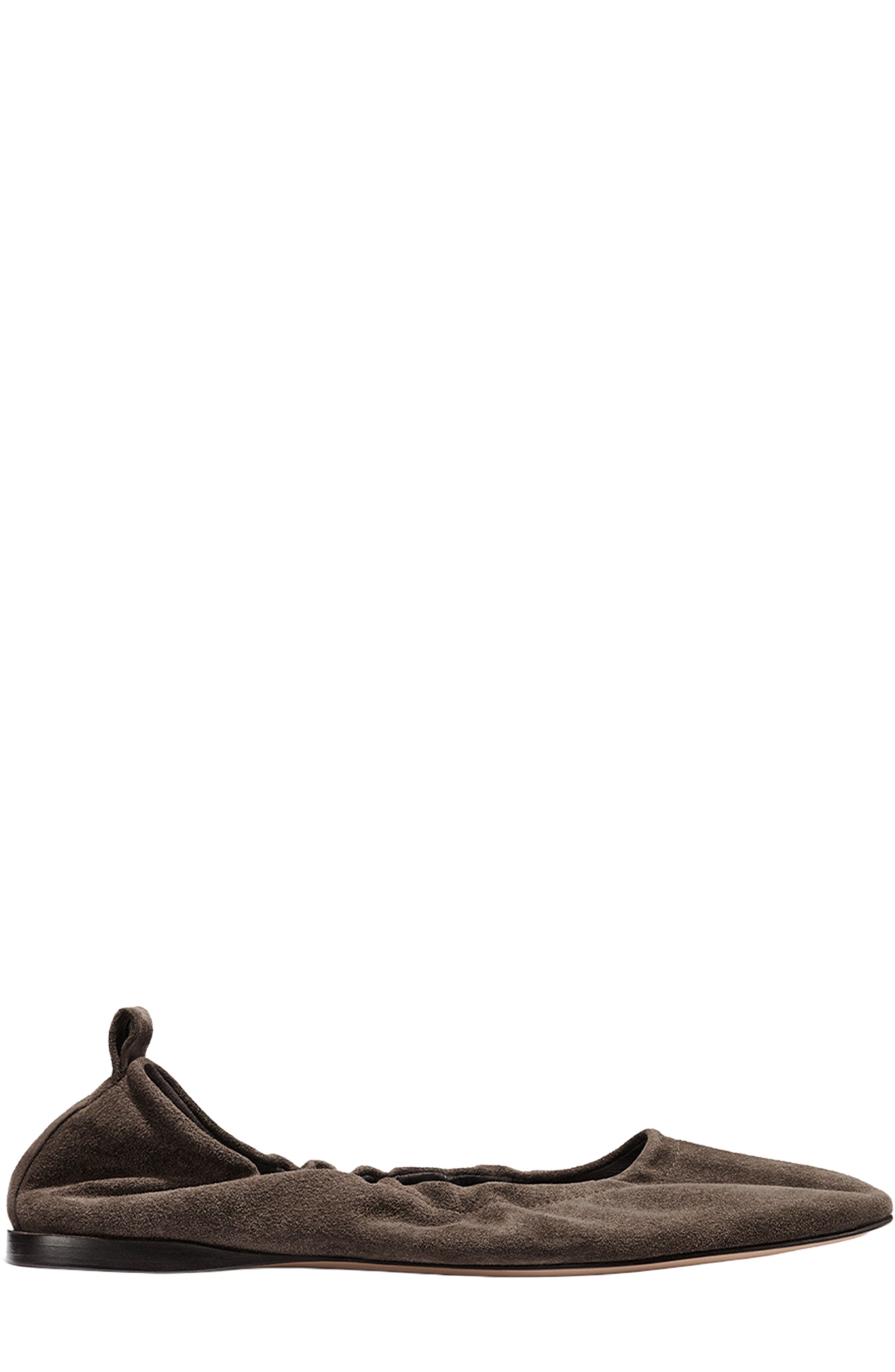 The Pascale Flat, Main, color, English Brown Suede