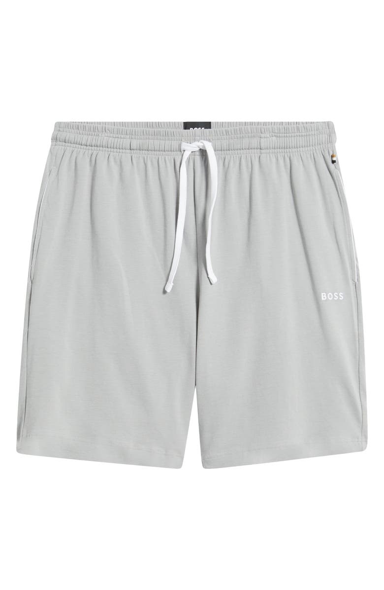 BOSS Mix Match Stretch Cotton Pajama Shorts, Alternate, color, Light/ Pastel Grey