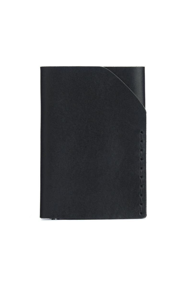 Ezra Arthur No. 2 Card Holder Wallet, Alternate, color, Black