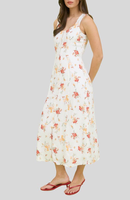 BLU PEPPER BLU PEPPER FLORAL MAXI SUNDRESS 