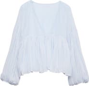 VERO MODA Katie Balloon Sleeve Baby Doll Top