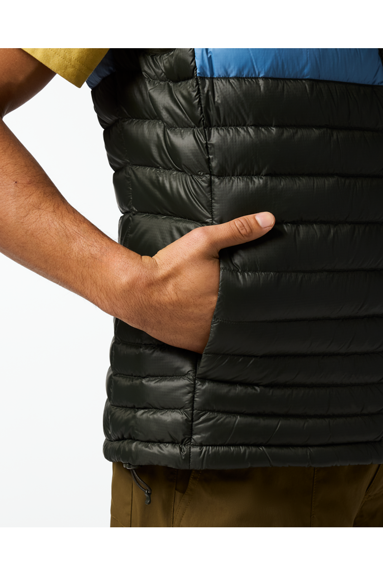 Fuego Down Vest - Men's, Alternate, color, Woods Stripes