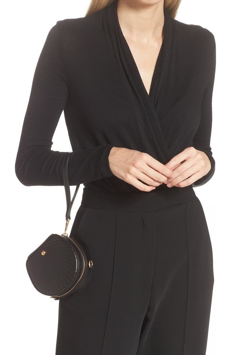 See by Chloé Shell Leather Crossbody Bag, Alternate, color,