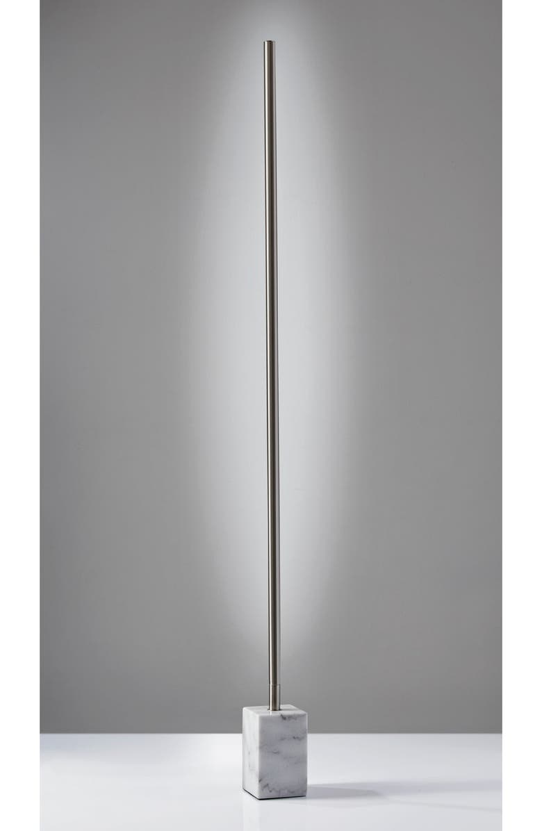 ADESSO LIGHTING Felix LED Wall Washer Lamp, Alternate, color, Brushed Steel