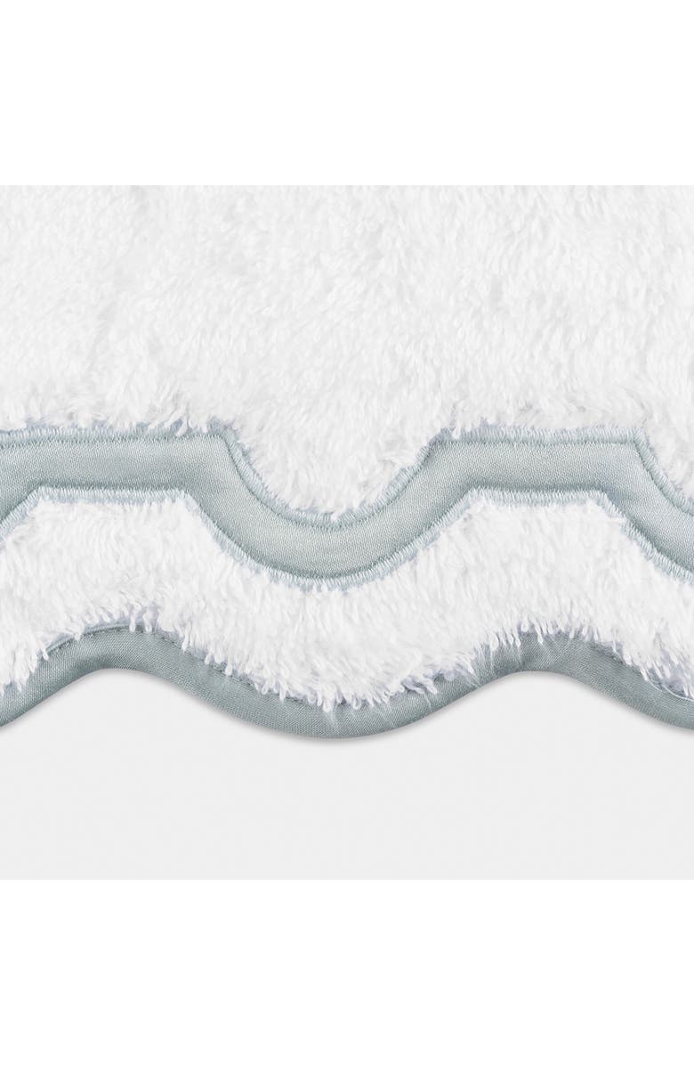 Matouk Mirasol Scallop Cotton Tub Mat, Alternate, color, Pool