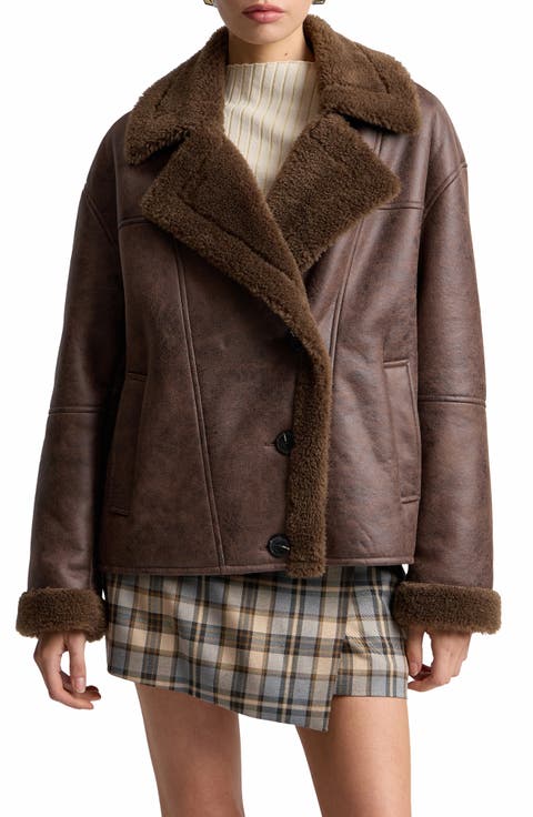 Faux Shearling Jacket