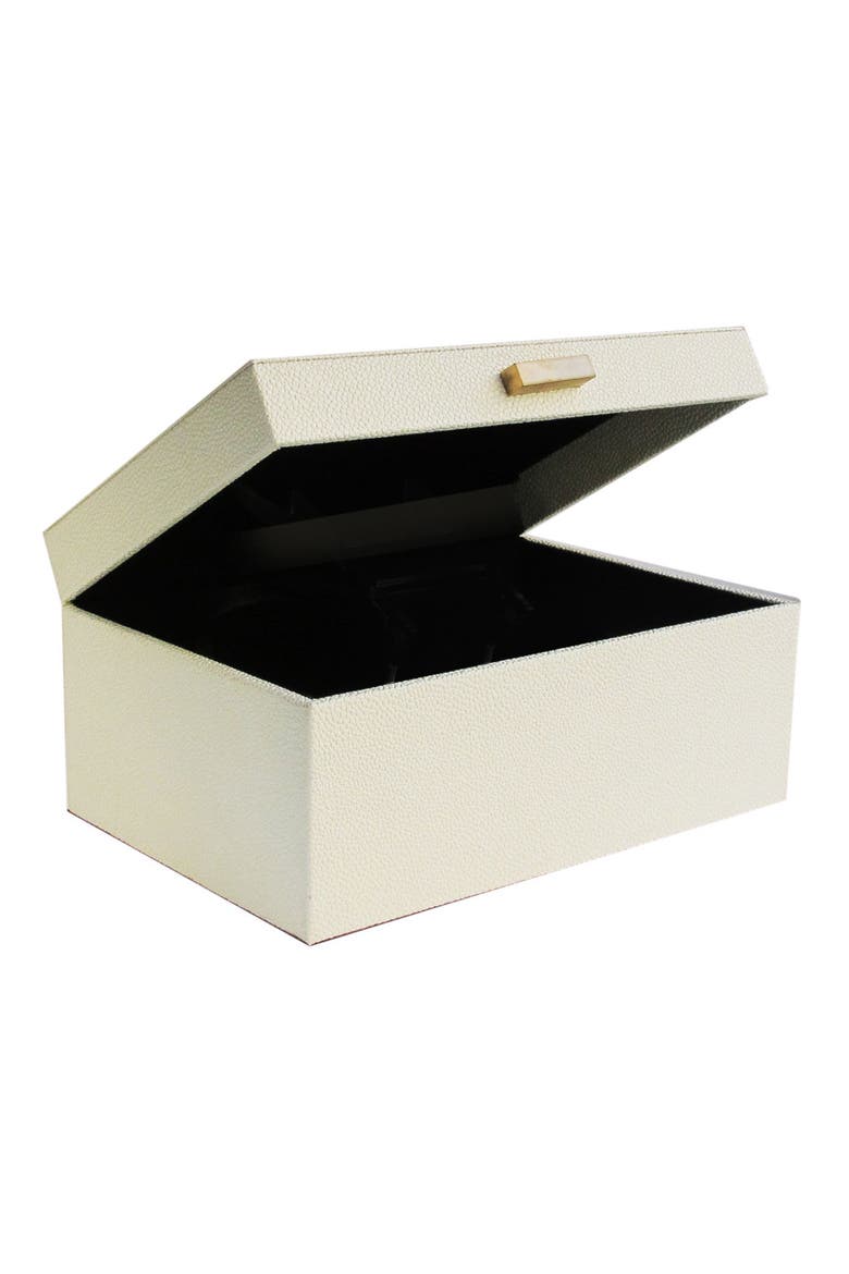 Jewelry Box, Alternate, color, WHITE