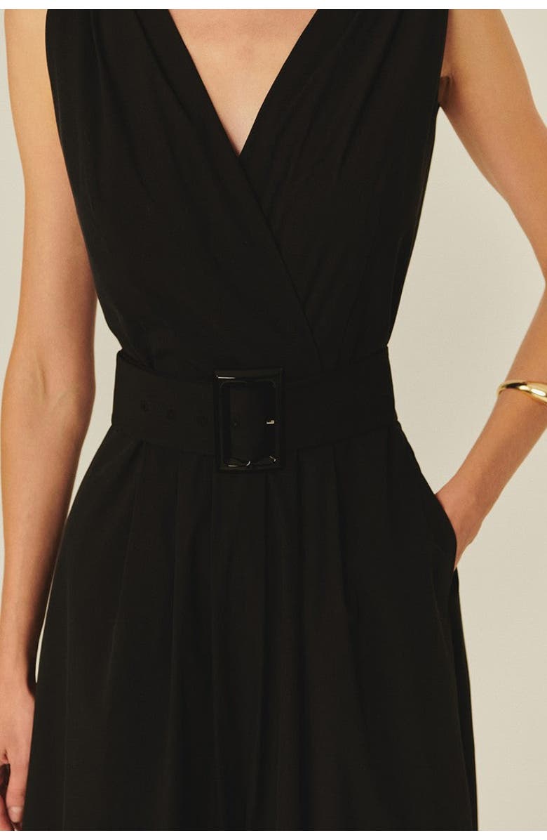 Exquise Alicia Jumpsuit, Alternate, color, Black