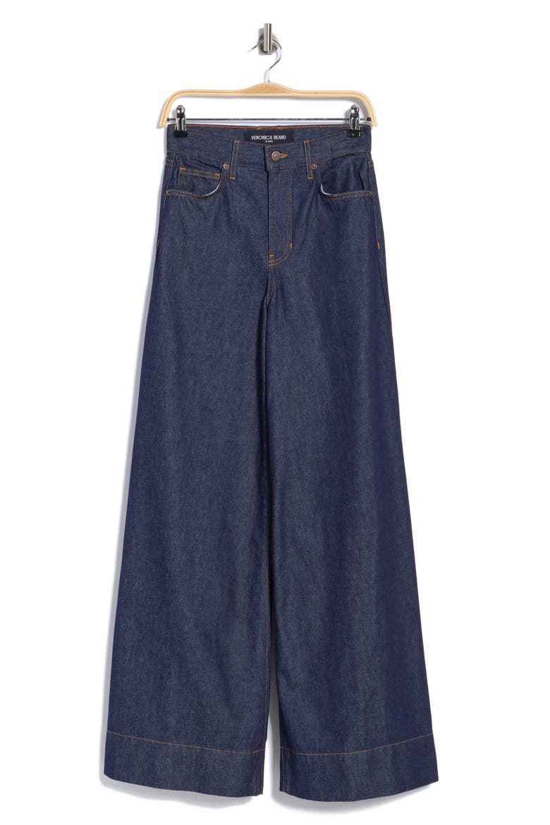 Haizley High Waist Extra Wide Leg Jeans, Alternate, color, INDIGO RINSE