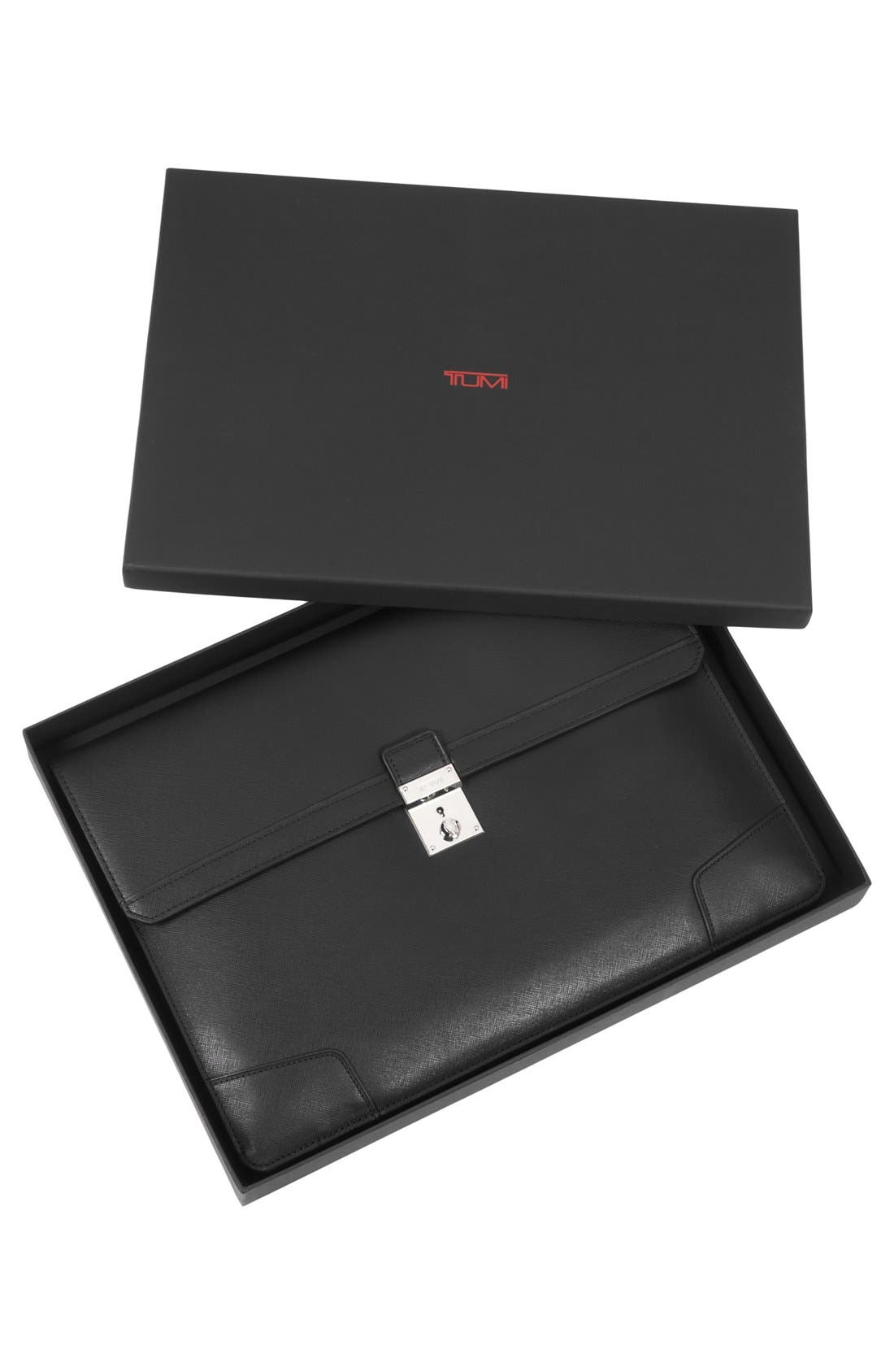 TUMI 'Astor - Drexel' Leather Envelope Briefcase, Alternate, color, 