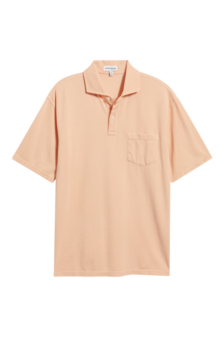 Everyday Piqué Pocket Polo, Alternate, color, COSMIC PEACH