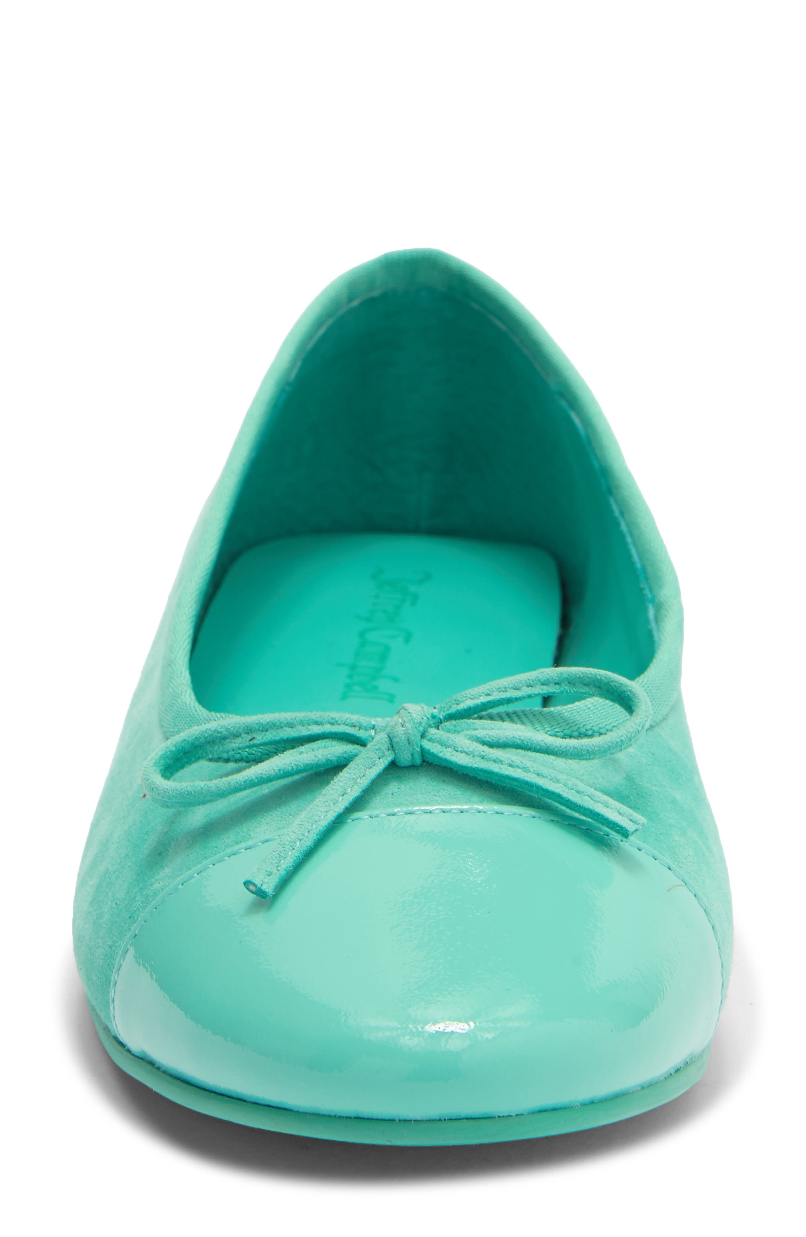 Arabesque Ballet Flat, Alternate, color, MINT PATENT COMBO