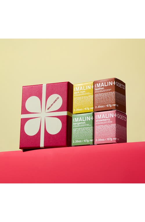 Malin + Goetz Malin+goetz Scent The Mood Votive Set $100 Value In Transparent