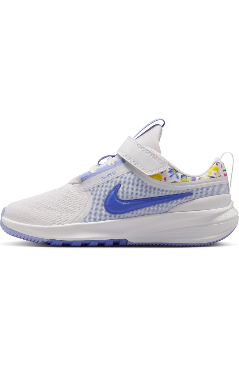 Nike Kids' Star Runner 5 Sneaker, Alternate, color, White/ Sapphire/ Light Thistle