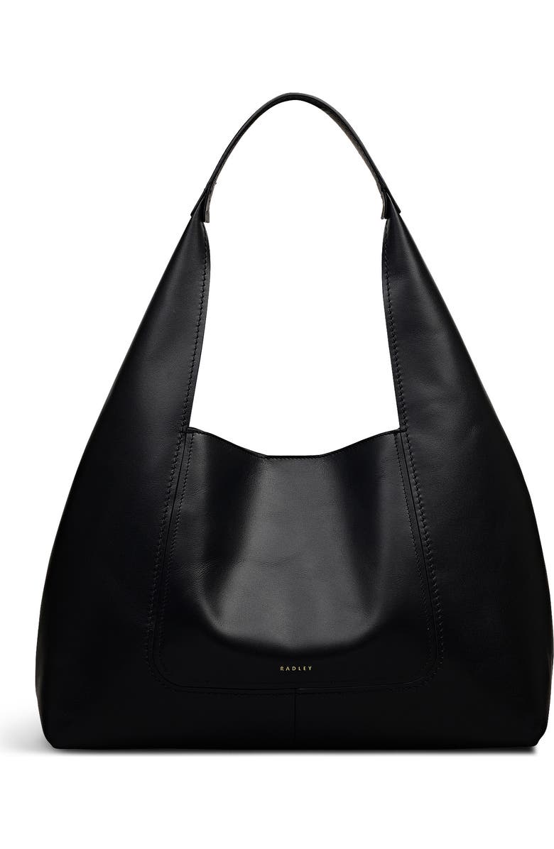 Radley The Maudie Large Open Top Shoulder Bag, Main, color, Black