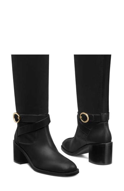 Stuart Weitzman Benni Riding Boot 55 In Animal Print