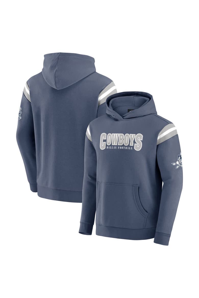 Men's Darius Rucker Collection by Fanatics Navy Dallas Cowboys Throwback Pullover Hoodie, Main, color, Navy