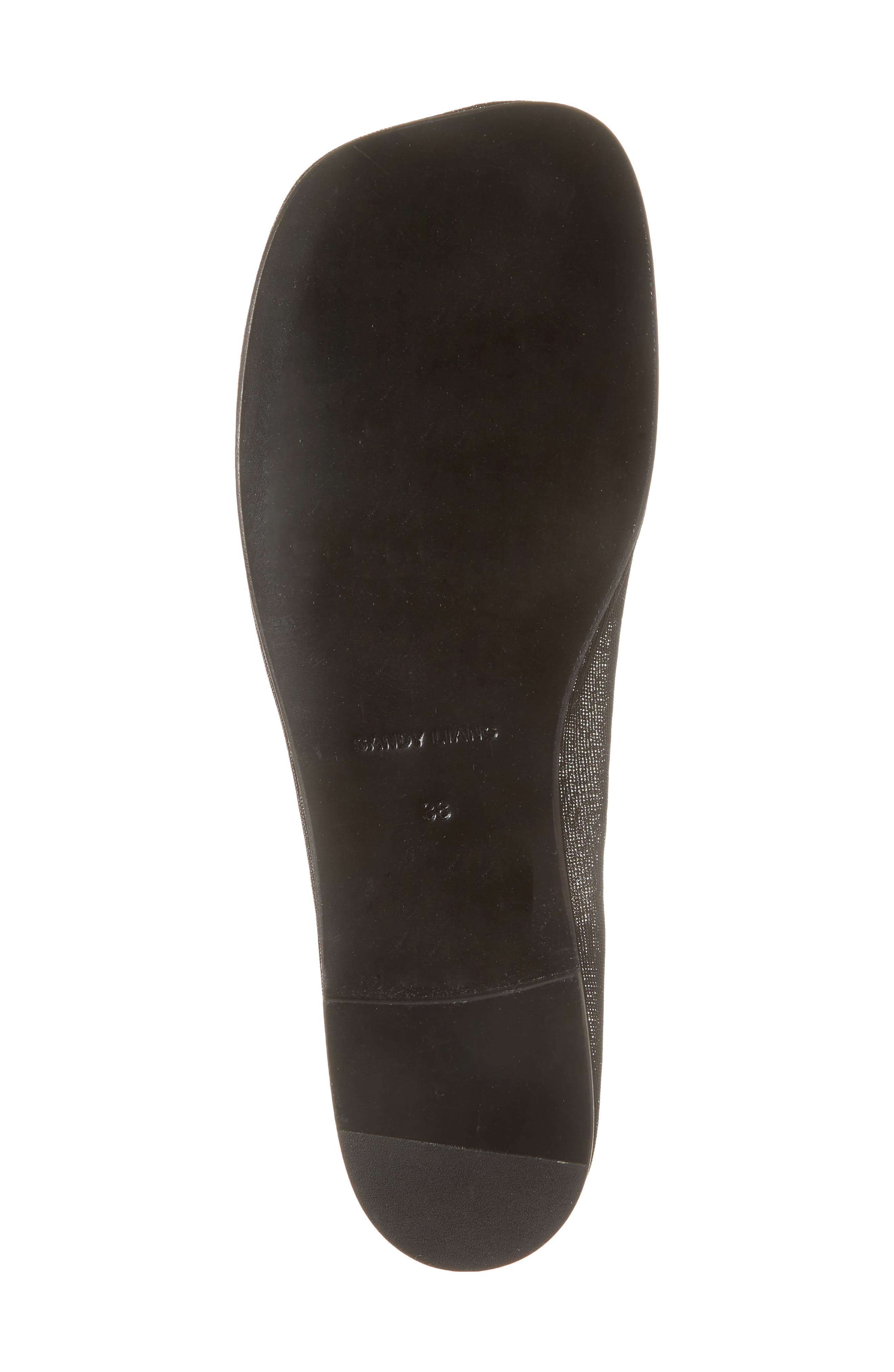 Sandy Liang Mesh Mary Jane Flat, Alternate, color, Black