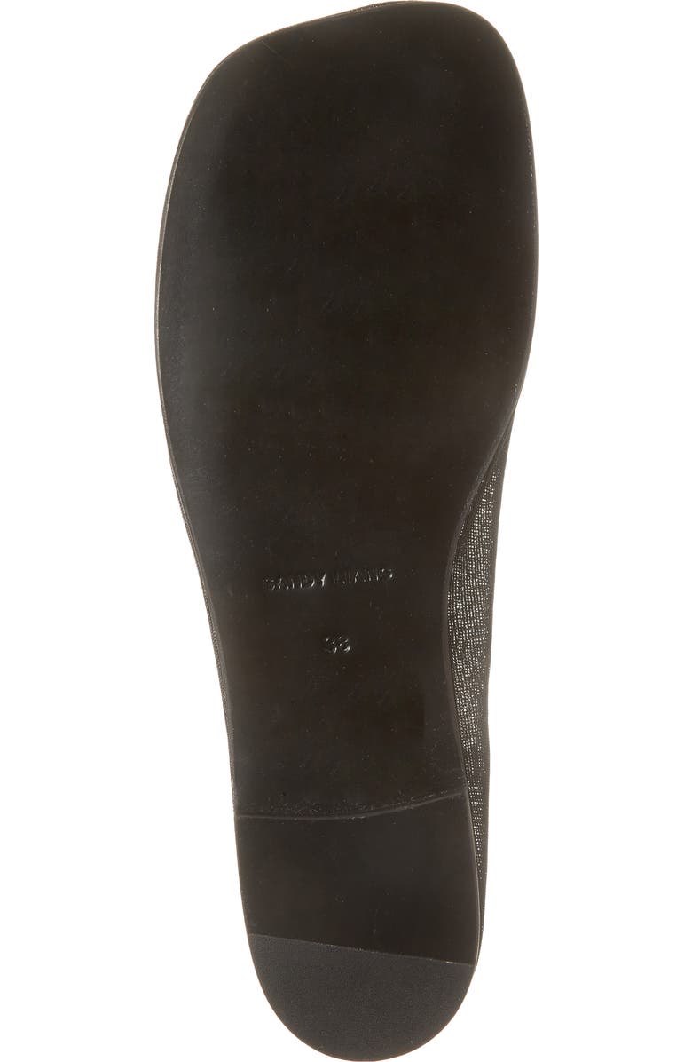 Sandy Liang Mesh Mary Jane Flat, Alternate, color, Black