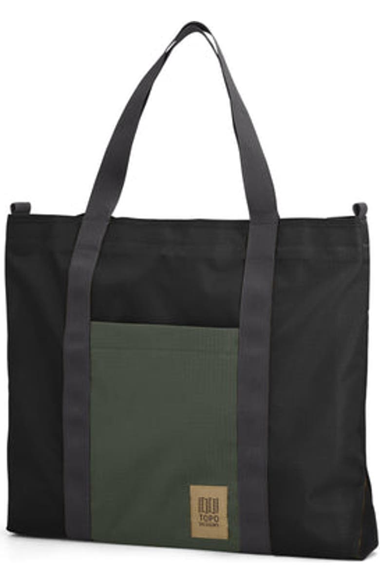 Topo Designs Mountain Essential Tote, Alternate, color, Black/Neutral