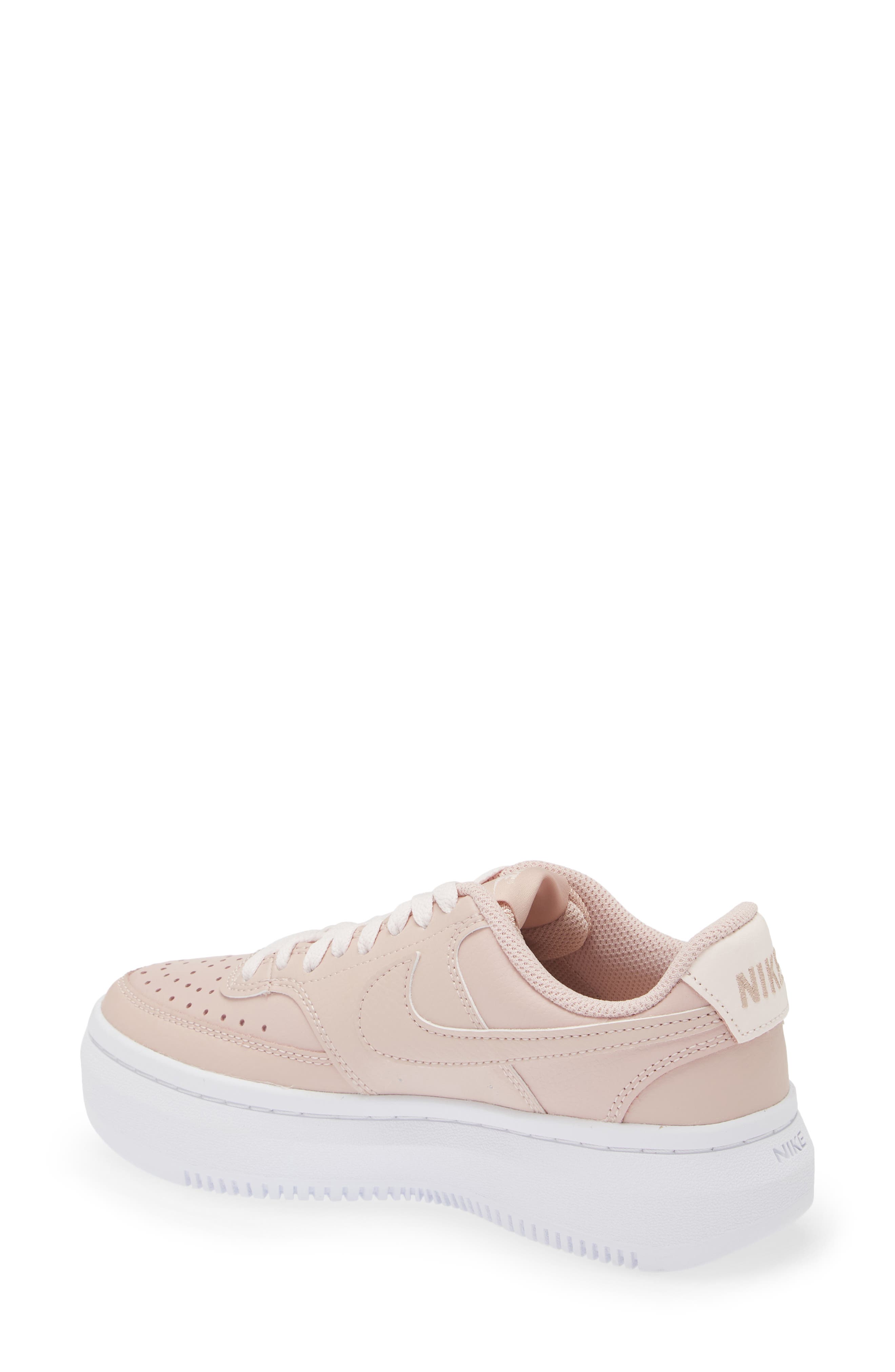 Court Vision Alta Platform Sneaker, Alternate, color, PINK OXFORD/ PINK OXFORD-WHITE