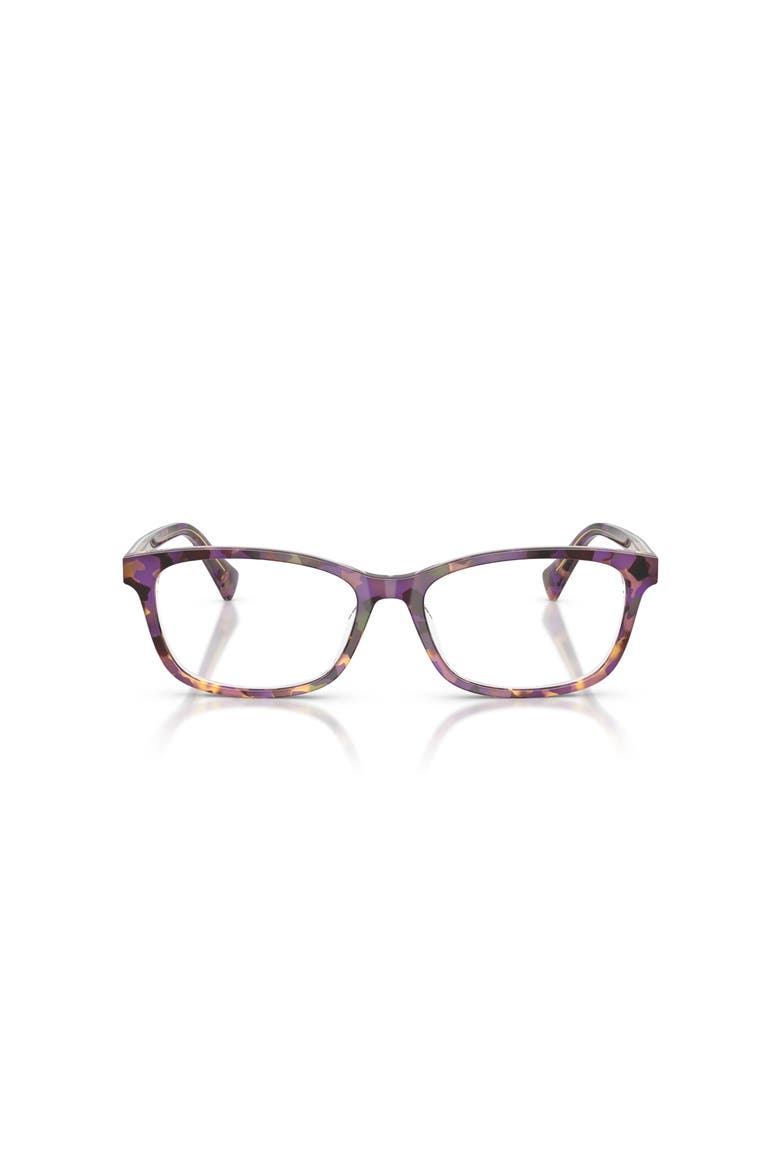 53mm Rectangle optical glasses, Alternate, color, Tortoise
